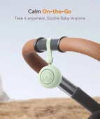 Dreamegg Taşınabilir Ses Makinesi - 19 Yatıştırıcı Ses ve Bebek Odası Işığı - Yeşil thumbnail 3