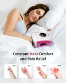 CINCOM El Masaj Makinesi Ağrı, Artrit ve Gelişmiş Dolaşım İçin - Beyaz thumbnail 3