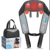 COMFIER Kablosuz Boyun ve Omuz Masaj Aleti - Klasik Gri thumbnail 1