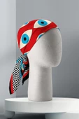 V49 EYE RED TASARIMLI BANDANA DG12394 thumbnail 3