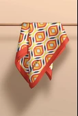 Modabutik Geometri Desenli Fular thumbnail 3