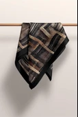 I107 Modabutik Geometri Desenli Fular thumbnail 3