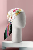 G66 FLOWERS PATCHWORK TASARIMLI BANDANA  DG11971 thumbnail 6