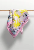V59 EYES PİNK BATİK TASARIM BANDANA thumbnail 6