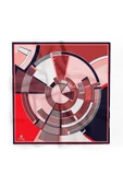 %100 İpek Kadın Desenli Bandana 80x80 thumbnail 2