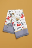 H24 MODERN KUŞ DESENLİ BANDANA DG12231 thumbnail 4