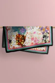 G66 FLOWERS PATCHWORK TASARIMLI BANDANA  DG11971 thumbnail 4