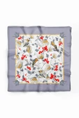 H24 MODERN KUŞ DESENLİ BANDANA DG12231 thumbnail 2