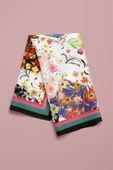 G66 FLOWERS PATCHWORK TASARIMLI BANDANA  DG11971 thumbnail 3