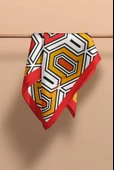 Modabutik Geometri Desenli Fular thumbnail 3