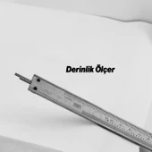 Dijital Kumpas Lcd Ekranlı (0.01-12 mikron Hassasiyet) 0.0005 İnç Metal 200 mm Derinlik Ölçüm Aleti thumbnail 7