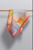 Modabutik Geometri Desenli Fular thumbnail 3