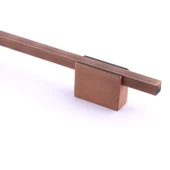 Boyut 288 mm Soft Antik Bakır Renk Metal Dolap Çekmece Kulbu Mutfak Dolabı Kapak Kulpları Mobilya thumbnail 3