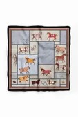 Y53 MODERN HORSE TASARIMLI BANDANA DG12084 thumbnail 2