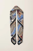 Vissona Etnik Desenli İpek Bandana thumbnail 5