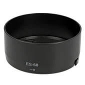 Ayex ES-68 Parasoley Canon EF 50mm f/1.8 STM ile Uyumlu Lens Hood thumbnail 1