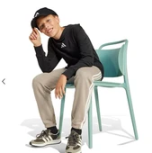 adidas Sport Lifestlye Fleece Çocuk Siyah Kapüşonlu Sweatshirt JC9772 thumbnail 3