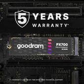 GOODRAM 2TB SSDPR-PX700-02T-80 7400-6500MB/s M2 NVME GEN4 DİSK thumbnail 2