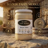 Bozkır Tahin Merkezi Taş Değirmeni Beyaz Tahini 600 gr (doğal & Vegan) thumbnail 1