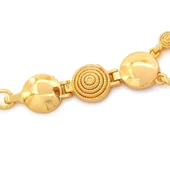 Altın Kaplama İmitasyon Desenli İki Çeyrek Altınlı Bileklik BLK-1209 thumbnail 3