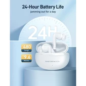 TAOTRONICS Anc TT-BH1118-WH Mikrofonlu 5.3 Bluetooth Kulaklık Beyaz thumbnail 2