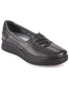 Forelli FIORA-H Kadın Siyah Deri (36-40) Comfort Ayakkabı thumbnail 1