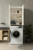 Akasya Stil Çamaşır Makinesi Dolabı thumbnail 5