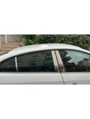 Renault Fluence Sedan Krom Kapı Direği 6 Parça Krom Paslanmaz Çelik Cam Direk thumbnail 1