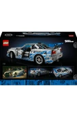 LEGO ® Technic™ Daha Hızlı Daha Öfkeli Nissan Skyline GT-R (R34) 42210- 18+Model Yapım Seti (1410P) thumbnail 4