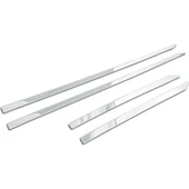 Dacia Sandero Stepway Krom Yan Kapı Çıtası 4 kapı 2012-2017  Paslanmaz Çelik Krom thumbnail 3