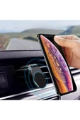 Mıknatıslı L Şeklinde Mandallı Araç İçi Oto Telefon Tutucu Klima Izgarasına Geçmeli A Kalite thumbnail 1