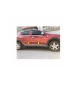 Dacia Sandero Stepway Krom Yan Kapı Çıtası 4 kapı 2012-2017  Paslanmaz Çelik Krom thumbnail 1