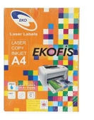 Ekofis Lazer Etiket 38,1x 21,2 6500 lü Oval thumbnail 1