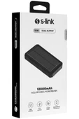 S-Link SL-P120 12000mAh PRM USB+TypeC Powerbank thumbnail 2