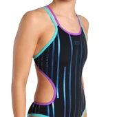 Arena One Metallic Paint Swimsuit Kadın Yüzücü Mayosu 007983589 thumbnail 5