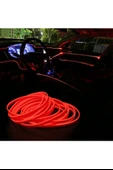 Araç İçi Neon Aydınlatma Led Göğüs Torpido Ledi Neon İp Led Kırmızı 2 Metre thumbnail 3