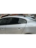 Renault Fluence 2010-2018 Uyumlu Kapı Cam Direği Kelebek 2 Parça Krom Paslanmaz Çelik Cam Direk thumbnail 3