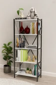 Çok Amaçlı 5 Raflı Metal Kitaplık thumbnail 3