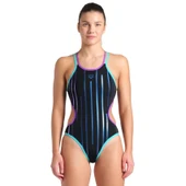 Arena One Metallic Paint Swimsuit Kadın Yüzücü Mayosu 007983589 thumbnail 1