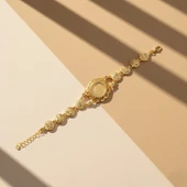 Altın Kaplama İmitasyon Altın Kaplama Çeyrek Altınlı Bileklik BLK-1201 thumbnail 4