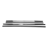 Dacia Sandero Stepway 2013-2018 Uyumlu 4 Parça Cam Çıtası Krom Paslanmaz Çelik thumbnail 2