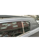 Opel Astra H Hb SEDAN  2004-2012 Uyumlu Kapı Cam Direği Kelebek 2 Parça Krom Paslanmaz Çelik Cam Direk thumbnail 4