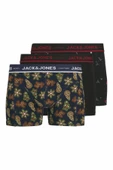Jack Jones Gıngerbread 3 Lü Paket Erkek Boxer 12285149 thumbnail 1