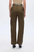 Quzu Çoban Dikiş Detaylı Matchli Kadın Pantolon thumbnail 5