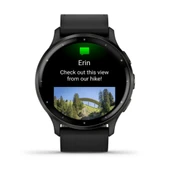 Garmin 010-02784-52 Venu 3, GPS, Wi-Fi, Black + Slate, Leather, EMEA/ANZ Akıllı Saat thumbnail 8