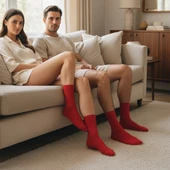 Gost Liria -5’li Renkli  Ribanalı Tenis Ünisex Çorap thumbnail 9