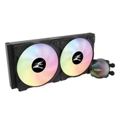 Zalman ALPHA28 Siyah 83CFM 1600RPM 2*14cm ARGB Fan AMD AM5/Intel LGA1700 280mm Sıvı Soğutmalı CPU Fan thumbnail 2