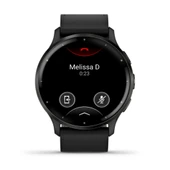 Garmin 010-02784-52 Venu 3, GPS, Wi-Fi, Black + Slate, Leather, EMEA/ANZ Akıllı Saat thumbnail 3
