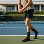 Gost Liria -5’li Renkli  Ribanalı Tenis Ünisex Çorap thumbnail 6