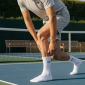 GOST LİRİA - Sloganlı Ribanalı  Ünisex Tenis Çorap 3 lü thumbnail 7